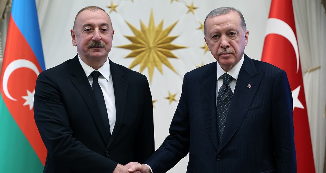 Cumhurbaşkanı Erdoğan, Azerbaycan Cumhurbaşkanı Aliyev’le görüştü